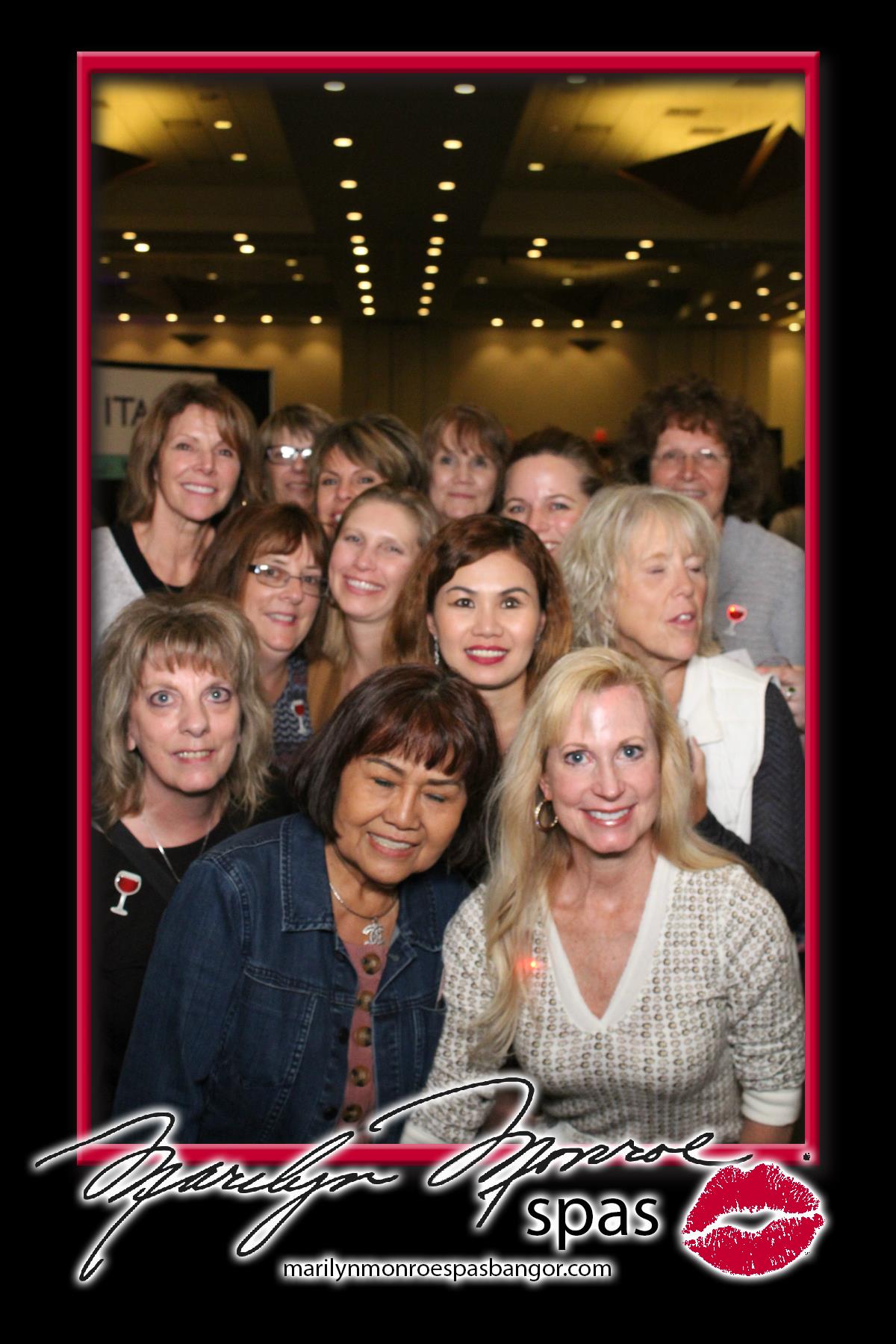 Bangor Uncorked, Marilyn Monroe Spa | View more photos from the event at gallery.mainemagicmirror.com/u/MaineMagicMirror/Bangor-Uncorked-Marilyn-Monroe-Spa